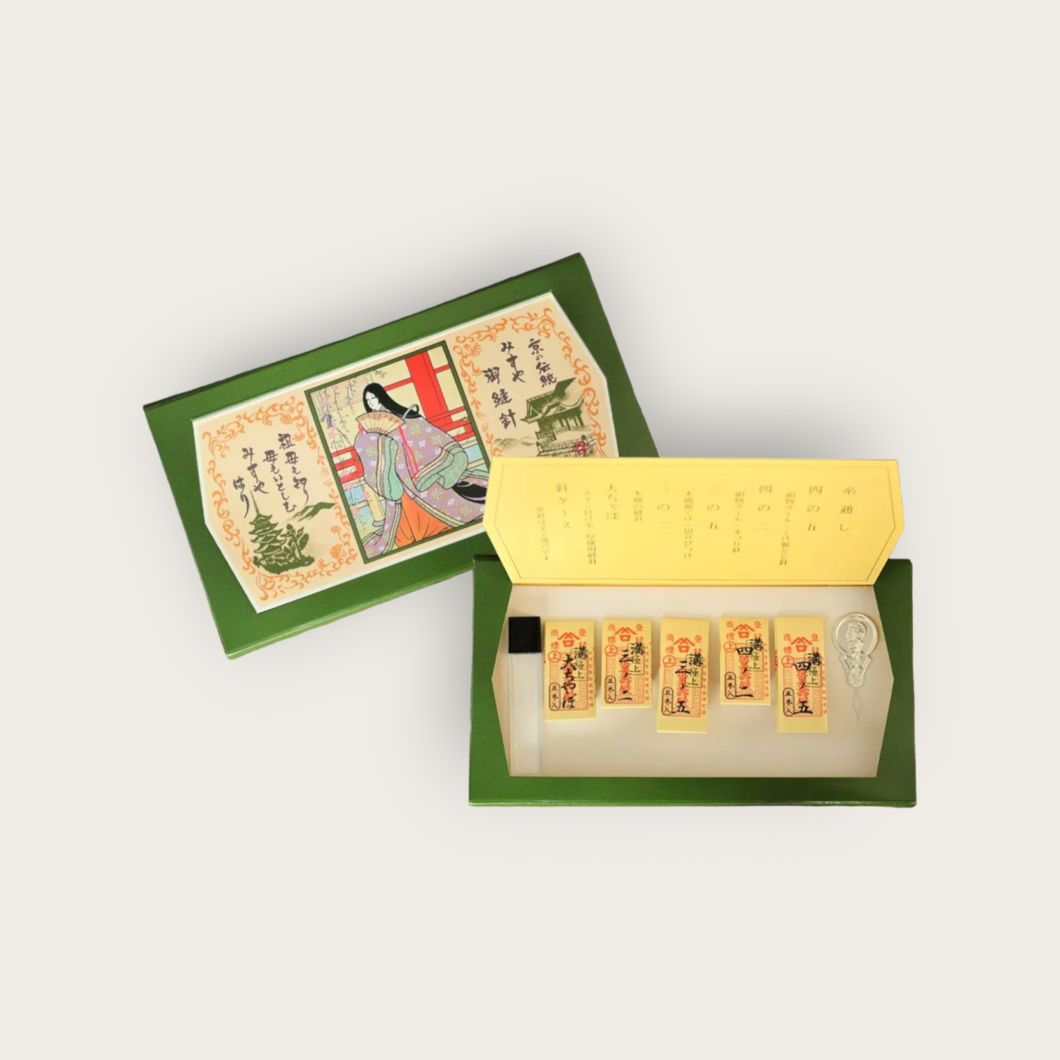 Misuya Chubei - Assorted needles in special reprinted box - Eight Needles