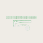 Bunka 1/2 Scaled Pattern Ruler Set