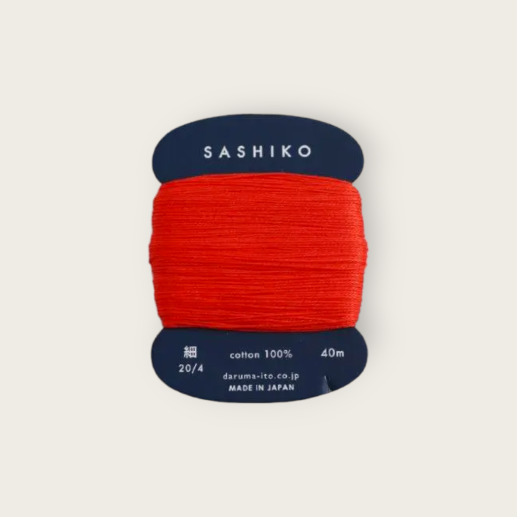 Daruma Sashiko Thread REGULAR 40m in 29 colours Eight Needles