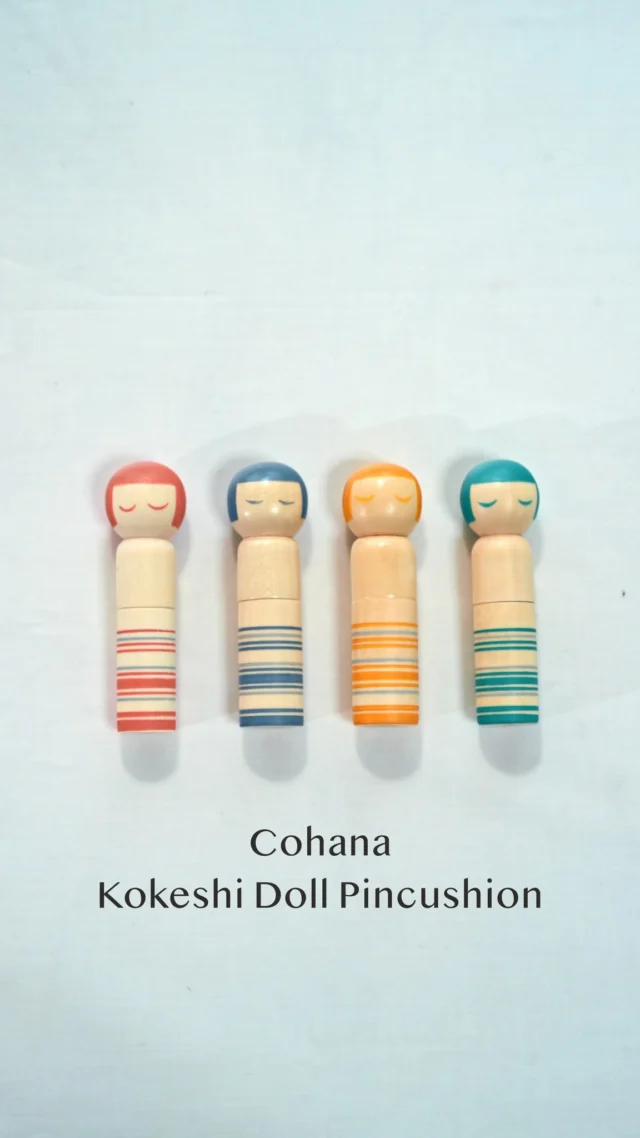 Cover image: Eight Needles: Kokeshi Doll Pincushion